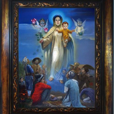 Tranh vẽ tích Đức Mẹ